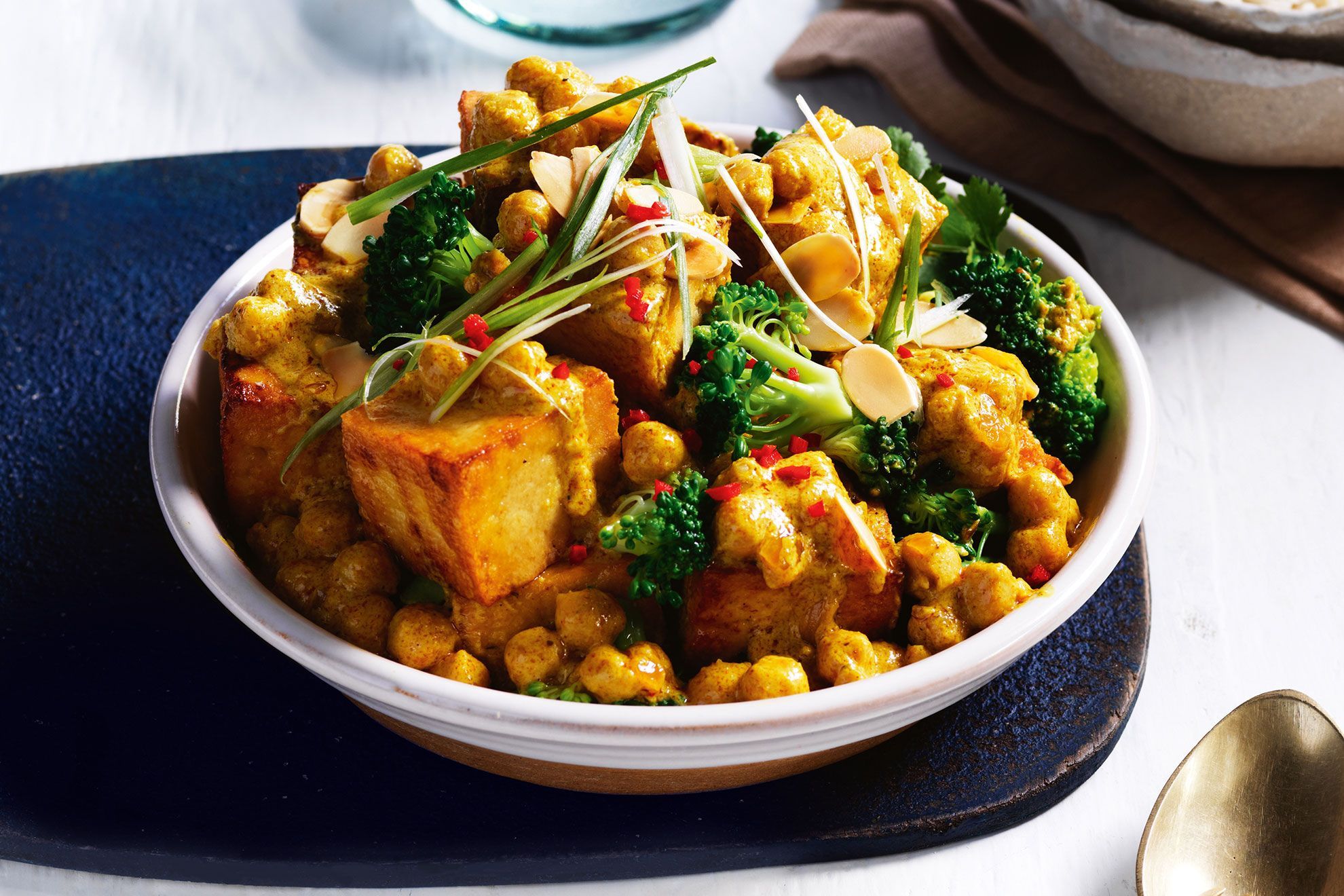 Tofu & Chickpeas Massala