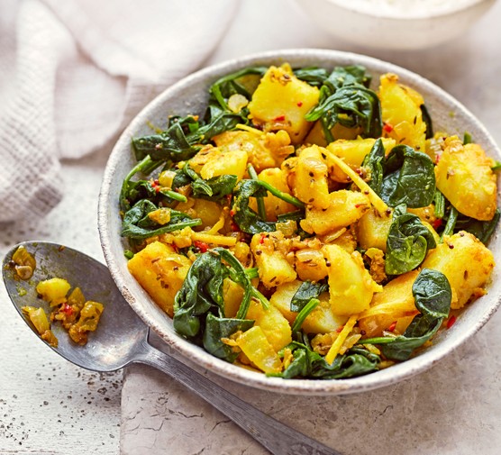 Saag Aloo