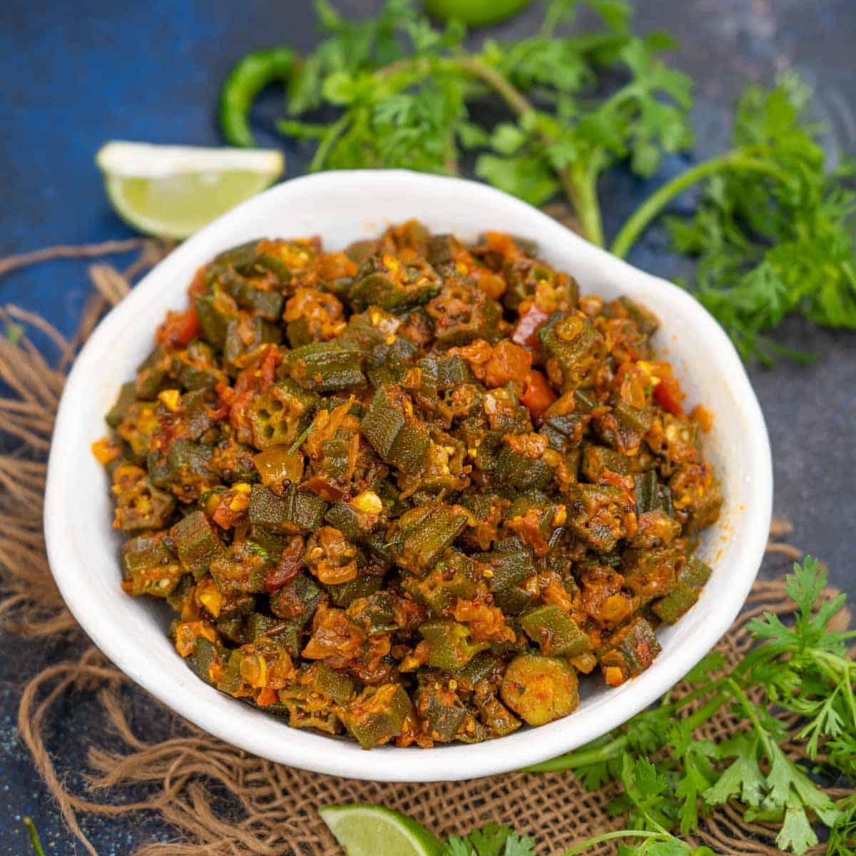 Bhindi (Okra) Bhaji